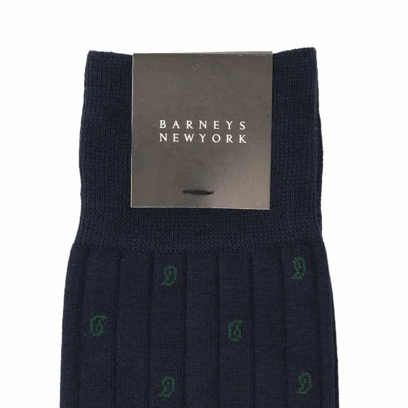 BARNEYS NEW YORK ソックス NAVY