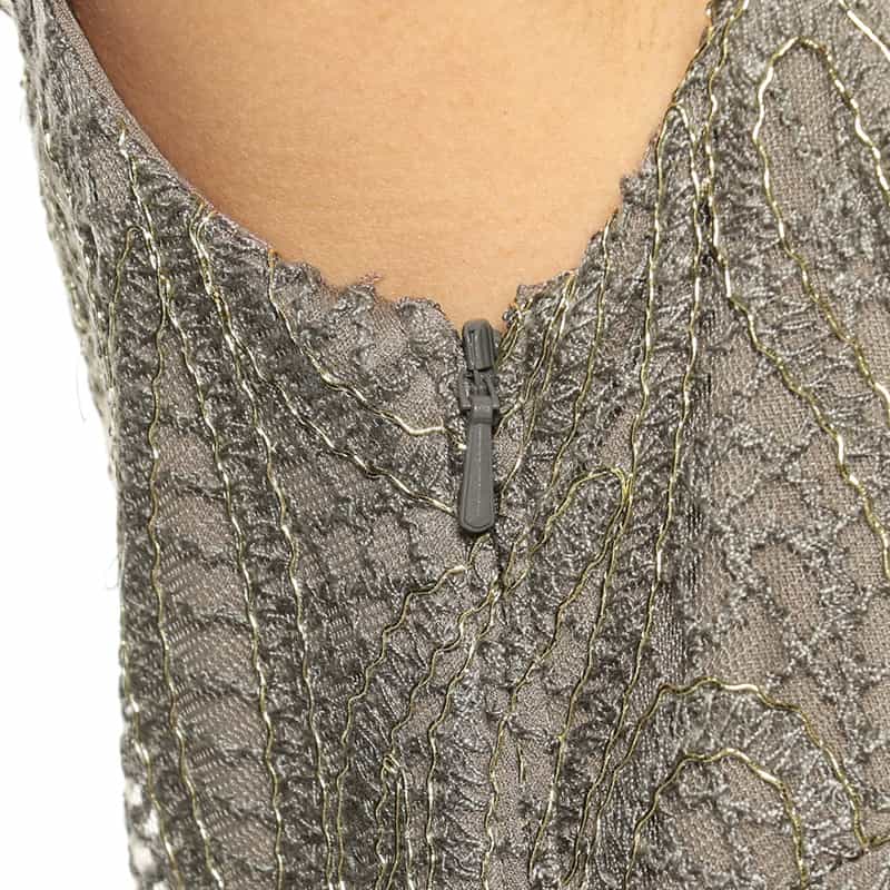 TADASHI SHOJI レースタイトドレス GRAY