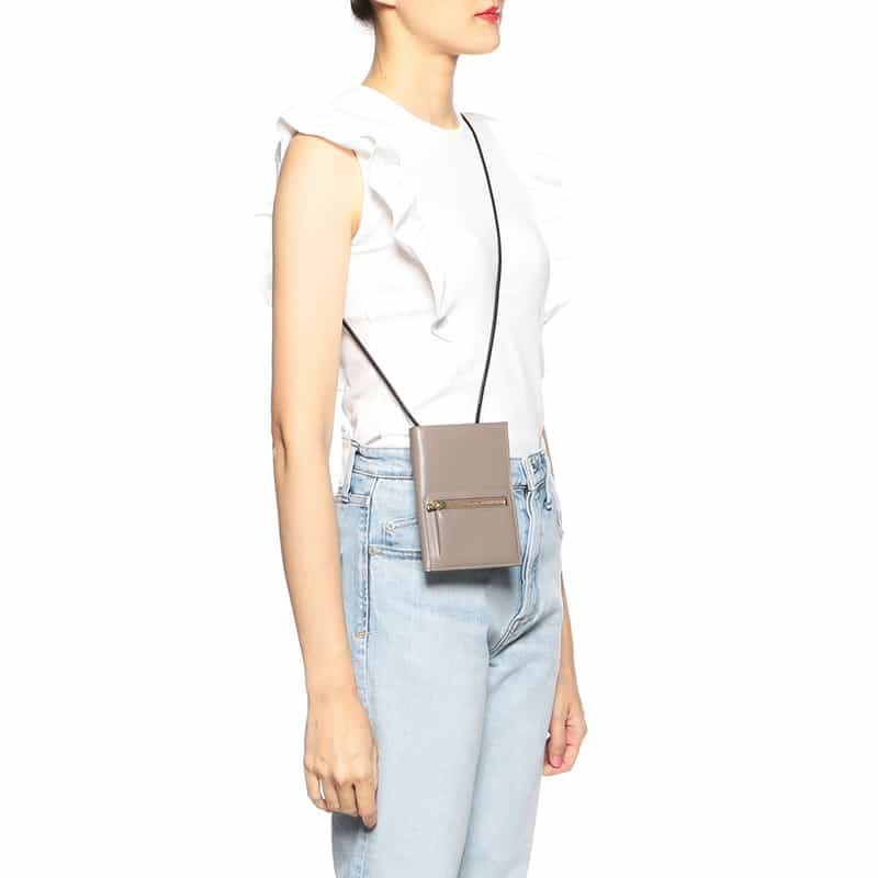 L’ARCOBALENO 限定ショルダーウォレット GRAY BEIGE