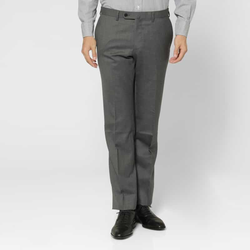BARNEYS NEW YORK サキソニー素材スーツ GRAY