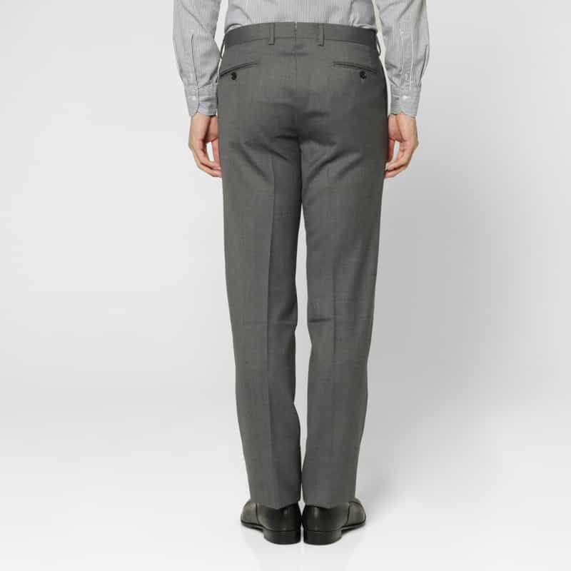BARNEYS NEW YORK サキソニー素材スーツ GRAY