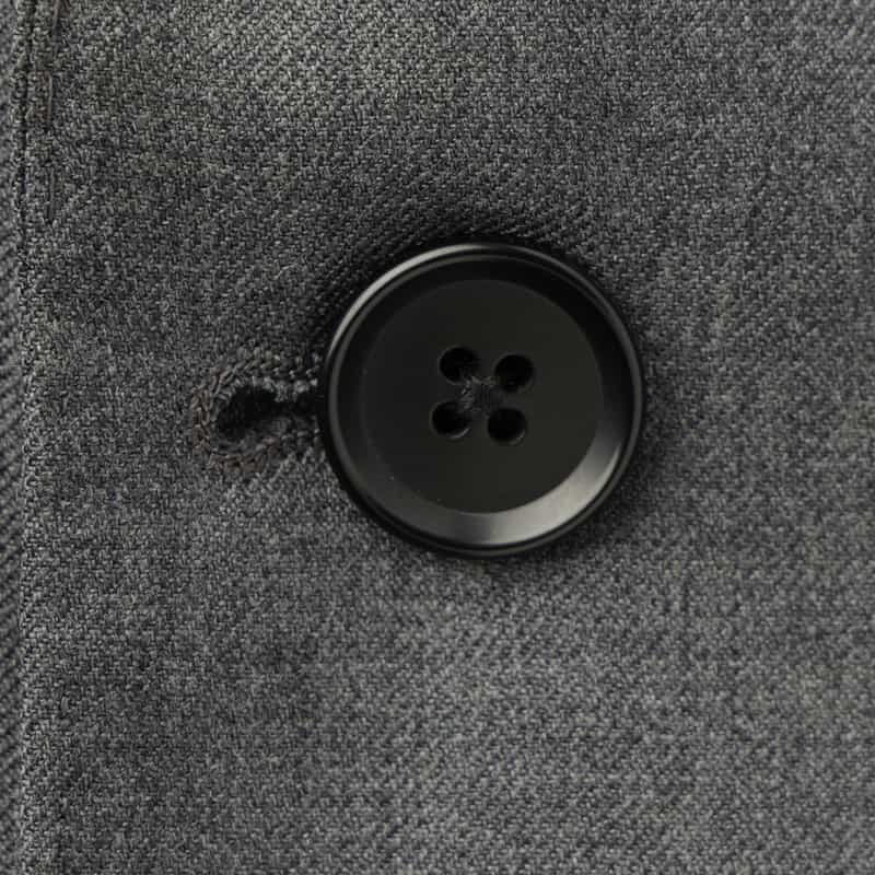BARNEYS NEW YORK サキソニー素材スーツ GRAY