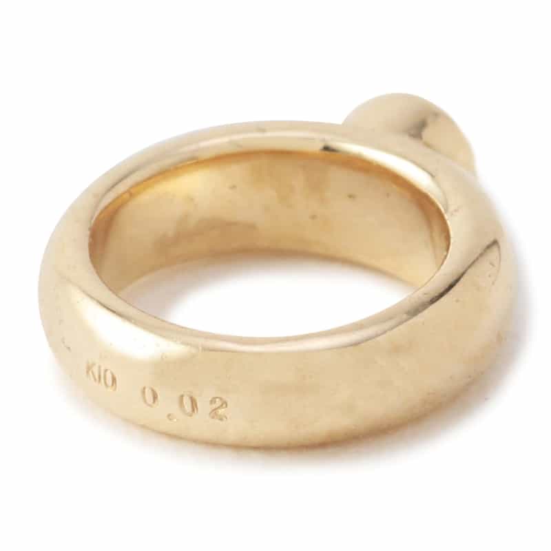 SAFFRAAN 【オーダー品】オンラインストア限定ベビーリング型チャーム "ピンクトルマリン" LIGHT PINK