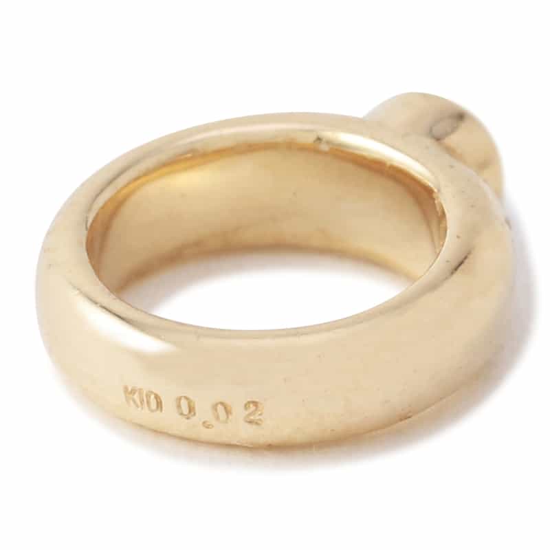 SAFFRAAN 【オーダー品】オンラインストア限定ベビーリング型チャーム "タンザナイト" LT PURPLE