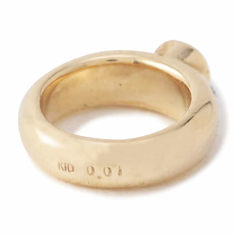 SAFFRAAN 【オーダー品】オンラインストア限定ベビーリング型チャーム "アメジスト" PURPLE