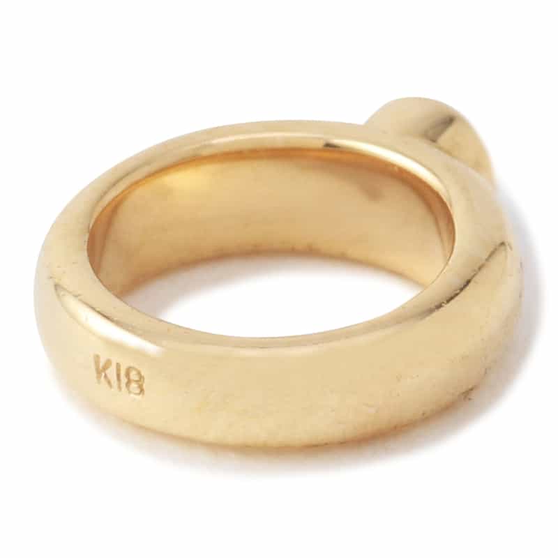 SAFFRAAN 【オーダー品】オンラインストア限定ベビーリング型チャーム "ダイヤモンド" CLEAR