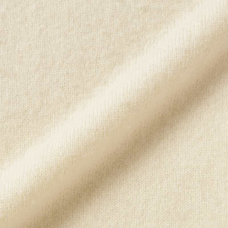 BARNEYS NEW YORK カシミヤ100％クルーネックニットプルオーバー WHITE