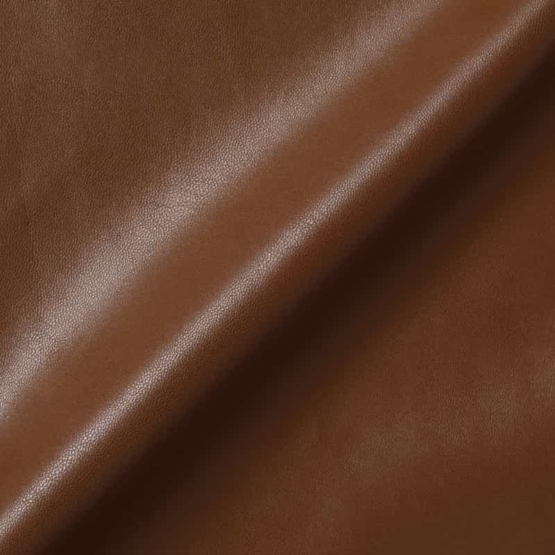 BARNEYS NEW YORK フェイクレザー ベルテッドワイドパンツ BROWN