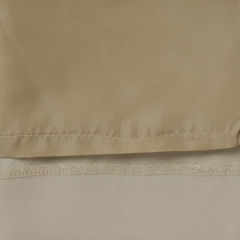 BARNEYS NEW YORK ウォッシャブル ダブルクロス素材テーパードパンツ BEIGE