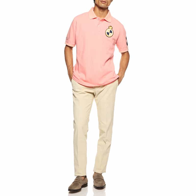 BARNEYS NEW YORK ポロシャツ PINK