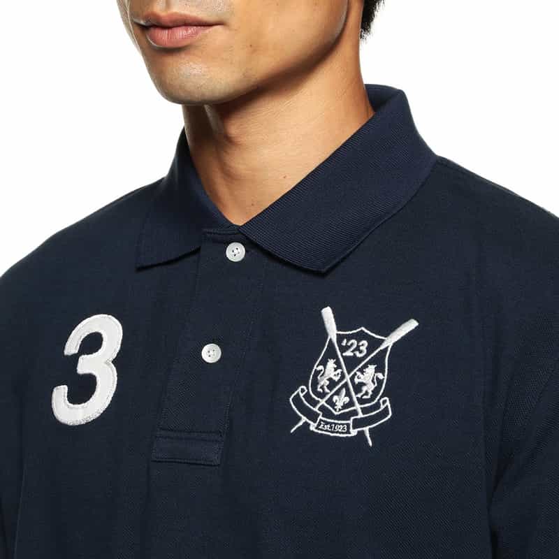 BARNEYS NEW YORK ポロシャツ NAVY