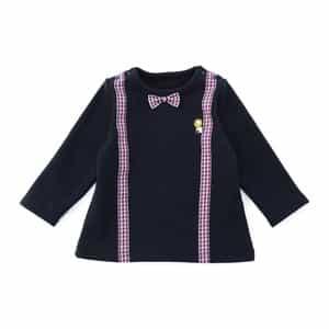 ライオンボウタイ付きカットソー