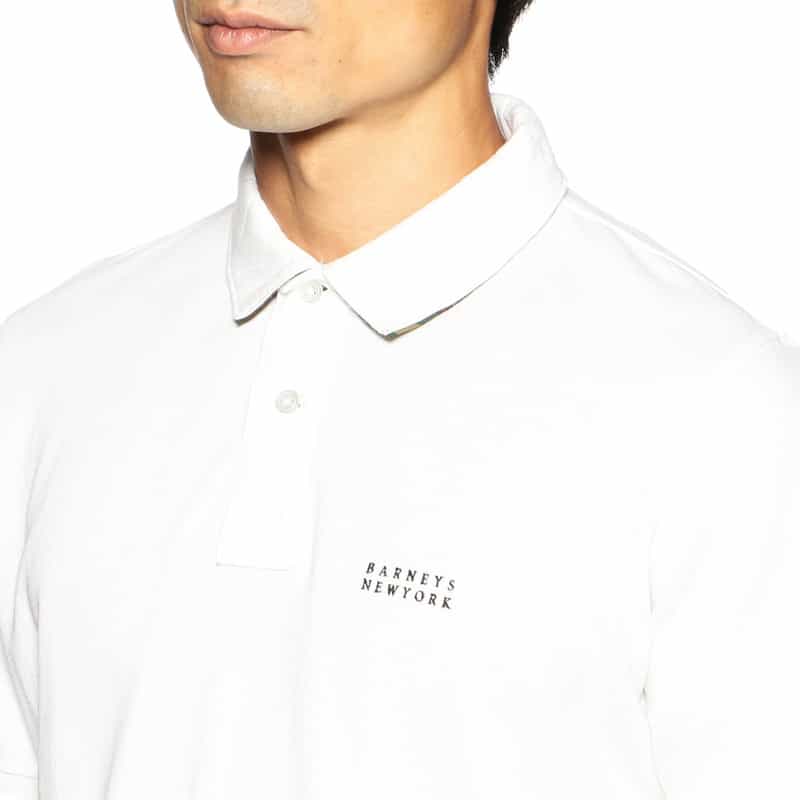 BARNEYS NEW YORK ポロシャツ WHITE