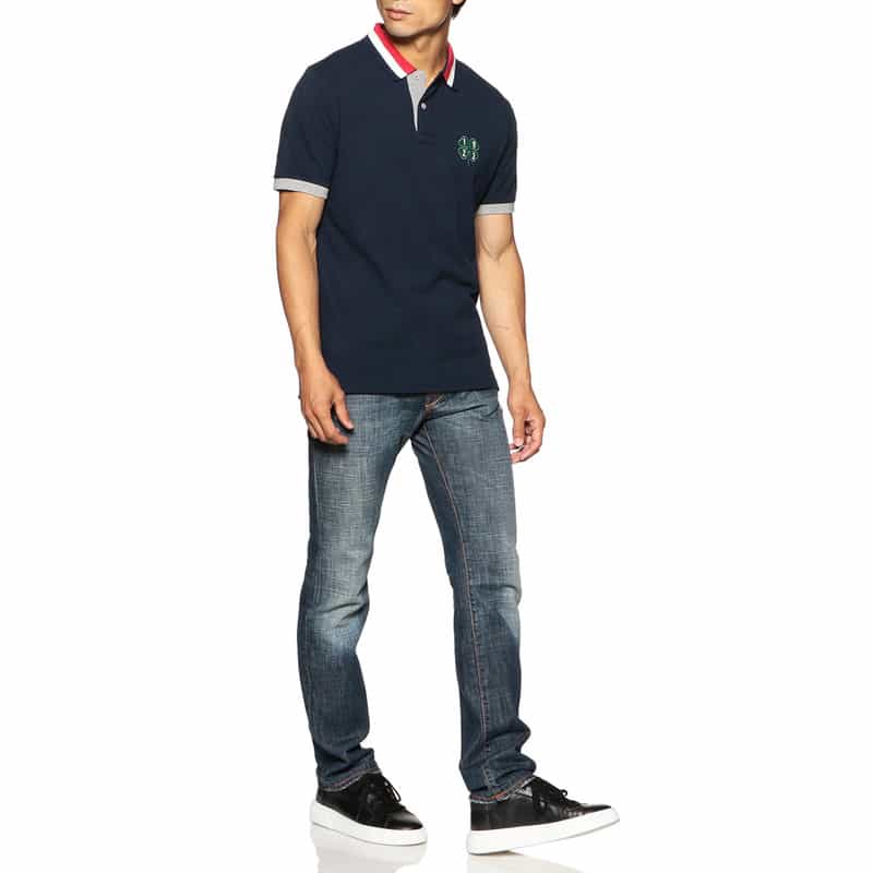 BARNEYS NEW YORK ポロシャツ NAVY