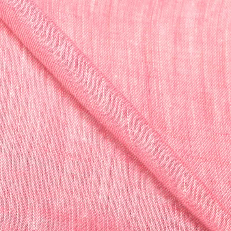 MARIO MUSCARIELLO バーニーズ　ニューヨーク限定半袖リネンシャツ PINK