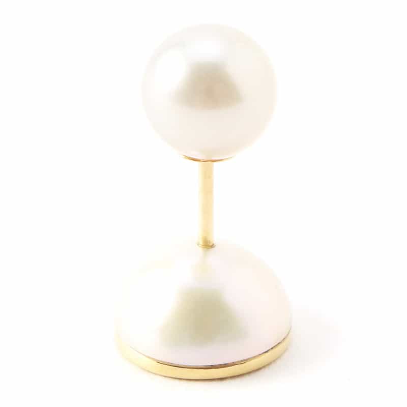 MAYUOKAMATSU 【オーダー品】片耳ピアス（パール） NONE(0000)