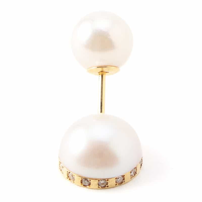 MAYUOKAMATSU 【オーダー品】片耳ピアス（パール） NONE(0000)