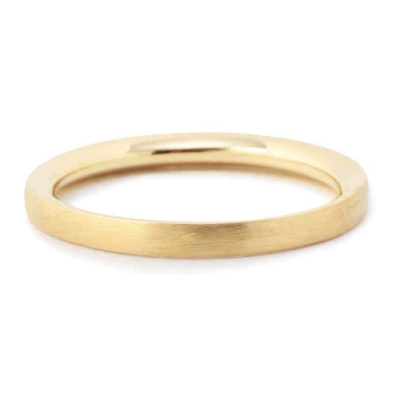 MAYUOKAMATSU 【オーダー品】マリッジリング（2mm） NONE(0000)