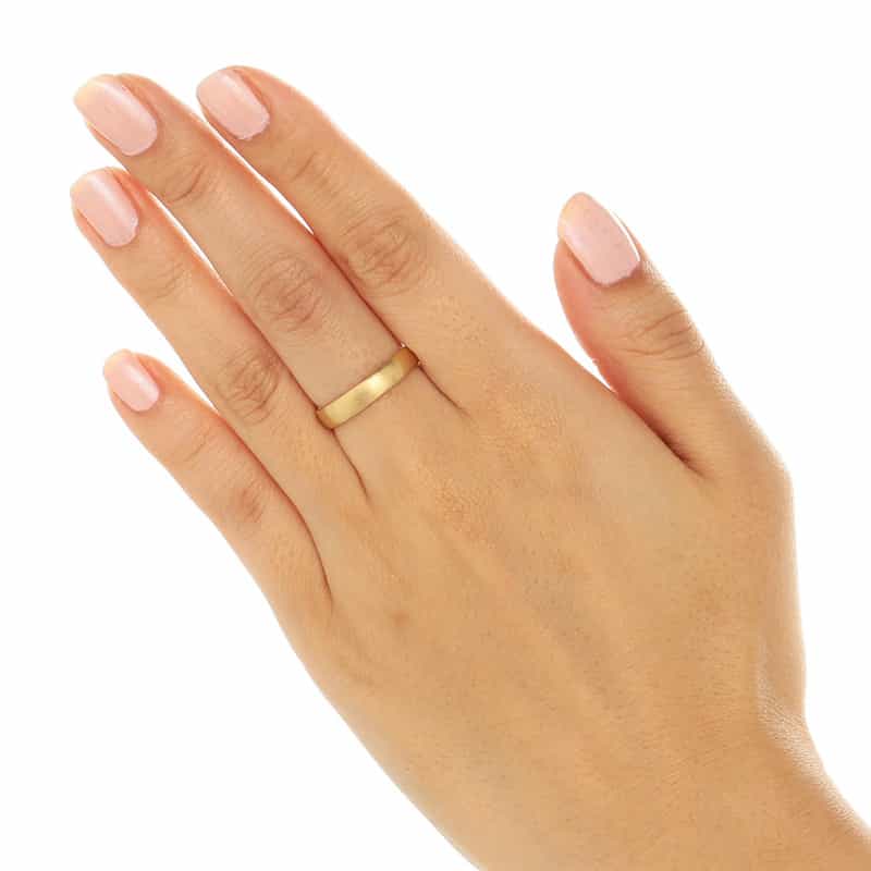 MAYUOKAMATSU 【オーダー品】マリッジリング（4mm） NONE(0000)