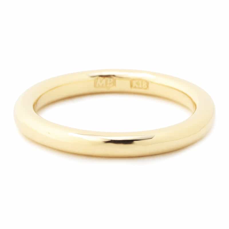 MAYUOKAMATSU 【オーダー品】マリッジリング（2.5mm） NONE(0000)