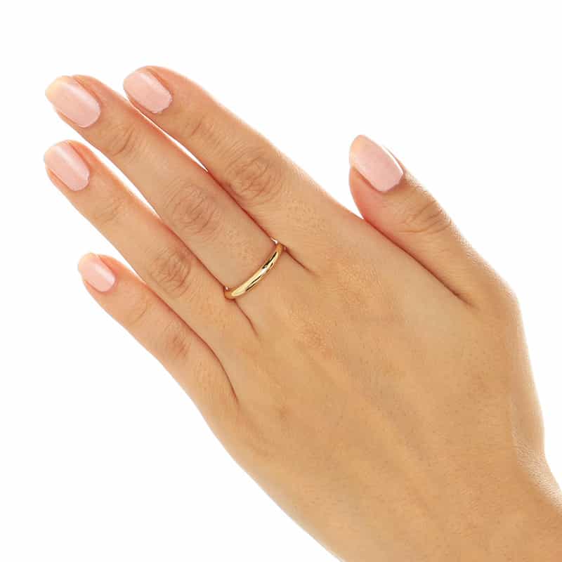 MAYUOKAMATSU 【オーダー品】マリッジリング（2.5mm） NONE(0000)