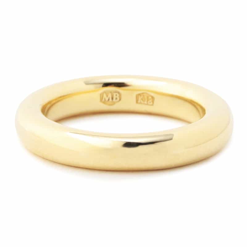 MAYUOKAMATSU 【オーダー品】マリッジリング（4.5mm） NONE(0000)