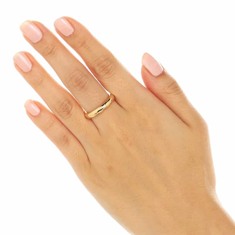 MAYUOKAMATSU 【オーダー品】マリッジリング（4.5mm） NONE(0000)