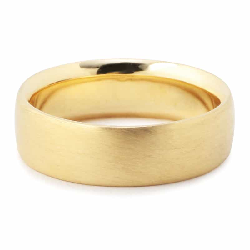 MAYUOKAMATSU 【オーダー品】マリッジリング（6mm） NONE(0000)
