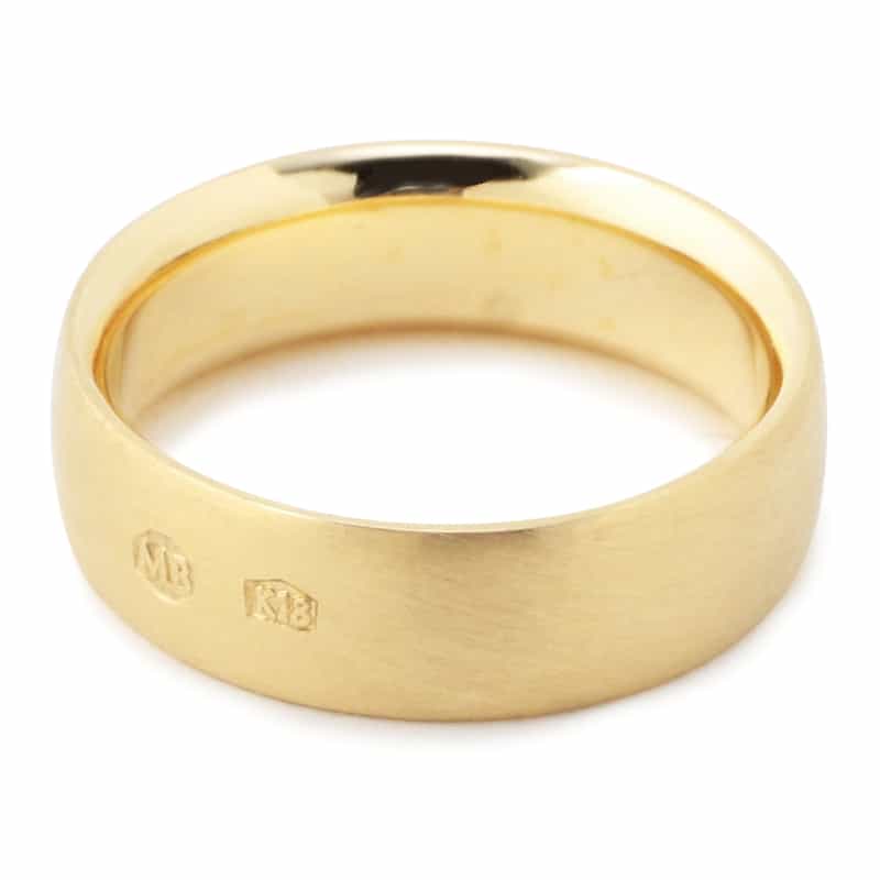 MAYUOKAMATSU 【オーダー品】マリッジリング（6mm） NONE(0000)