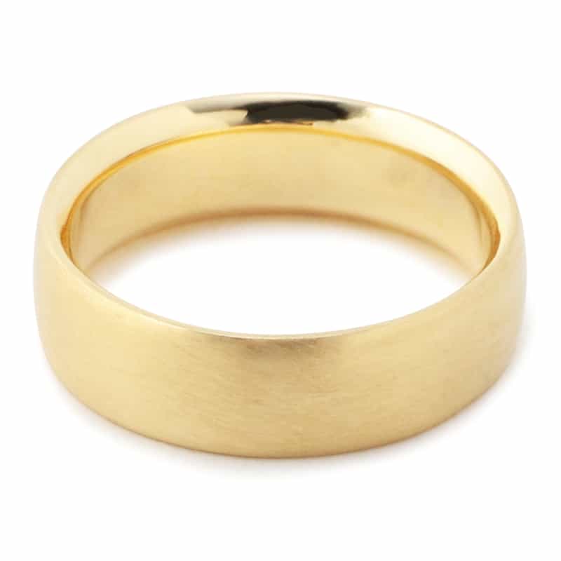 MAYUOKAMATSU 【オーダー品】マリッジリング（6mm） NONE(0000)