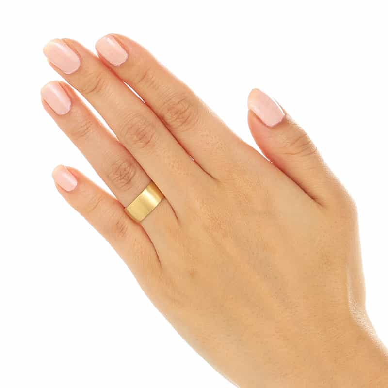 MAYUOKAMATSU 【オーダー品】マリッジリング（8mm） NONE(0000)