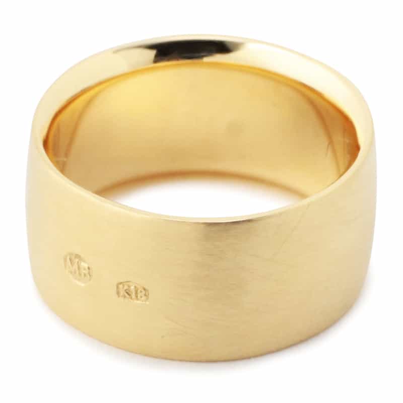 MAYUOKAMATSU 【オーダー品】マリッジリング（10mm） NONE(0000)