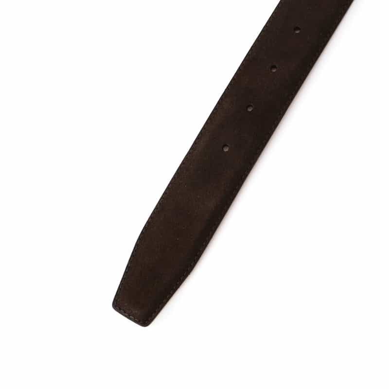 CROCKETT＆JONES スエードベルト 35mm DARK BROWN