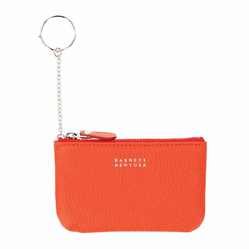 BARNEYS NEW YORK レザーキーケース ORANGE
