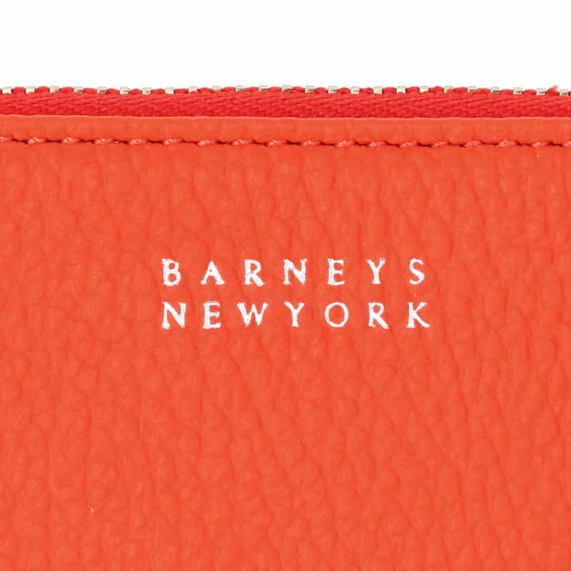 BARNEYS NEW YORK レザーキーケース ORANGE