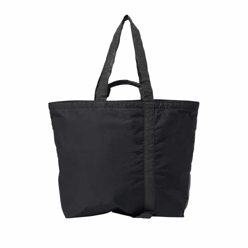 RAMIDUS RAMIDUS＜ラミダス＞×FRAGMENT DESIGN＜フラグメント　デザイン＞コラボレートトートバッグ (L) BLACK
