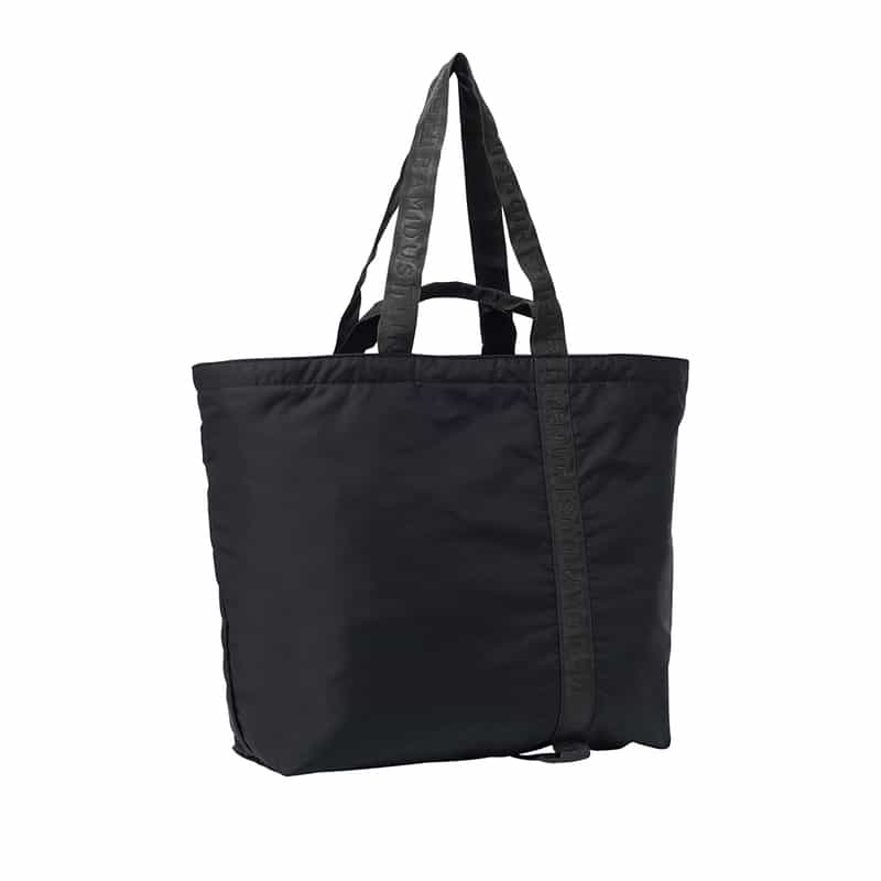 RAMIDUS RAMIDUS＜ラミダス＞×FRAGMENT DESIGN＜フラグメント　デザイン＞コラボレートトートバッグ (L) BLACK