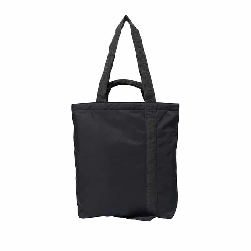 RAMIDUS RAMIDUS＜ラミダス＞×FRAGMENT DESIGN＜フラグメント　デザイン＞コラボレートトートバッグ (M) BLACK