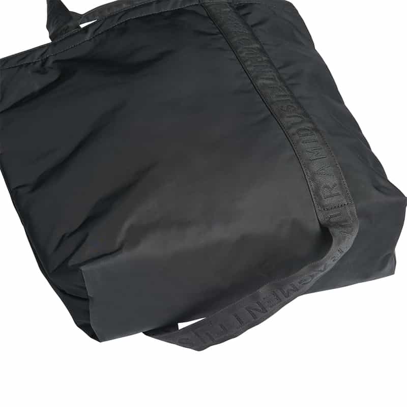 RAMIDUS RAMIDUS＜ラミダス＞×FRAGMENT DESIGN＜フラグメント　デザイン＞コラボレートトートバッグ (M) BLACK