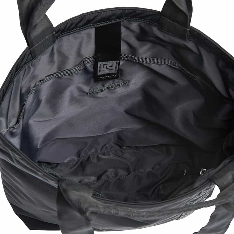 RAMIDUS RAMIDUS＜ラミダス＞×FRAGMENT DESIGN＜フラグメント　デザイン＞コラボレートトートバッグ (M) BLACK