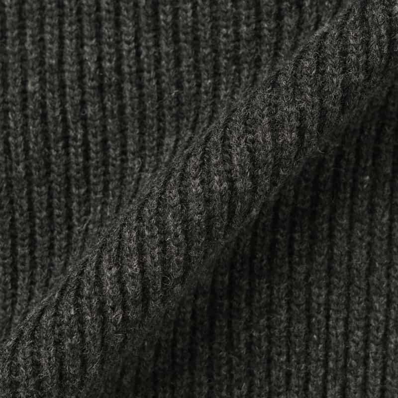 BARNEYS NEW YORK ショールカラーニットカーディガン GRAY