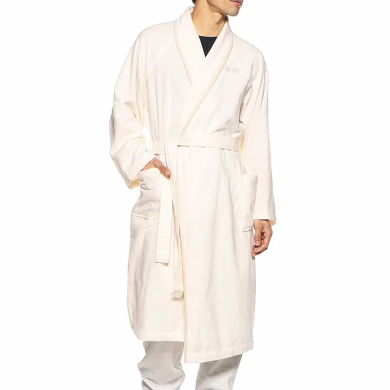 BARNEYS NEW YORK ロゴ入りナイトガウン IVORY