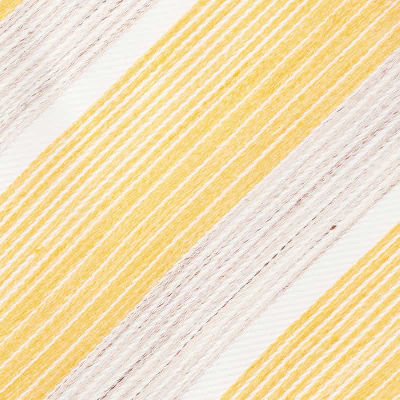 BARNEYS NEW YORK ストライプ柄タイ YELLOW