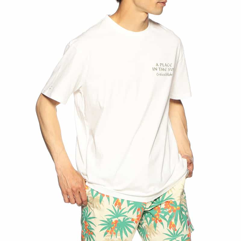 CRITICAL SLIDE 限定プリントTシャツ WHITE