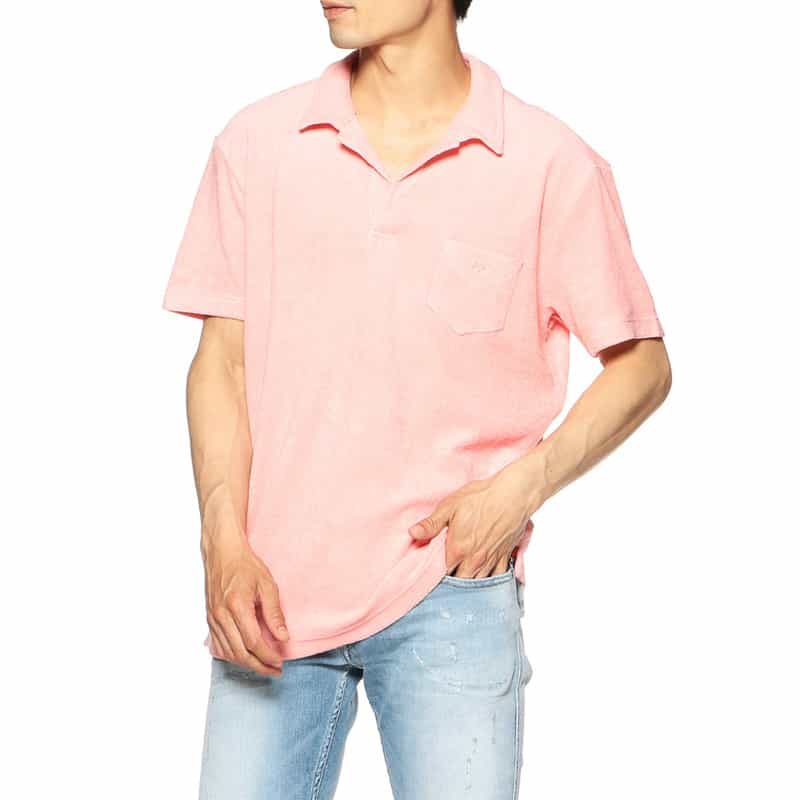 OAS パイルスキッパーシャツ PINK