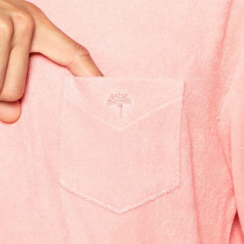 OAS バーニーズ　ニューヨーク限定パイルTシャツ PINK