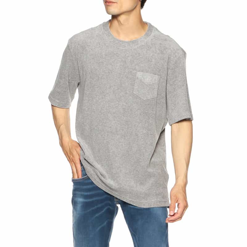 OAS バーニーズ　ニューヨーク限定パイルTシャツ GRAY