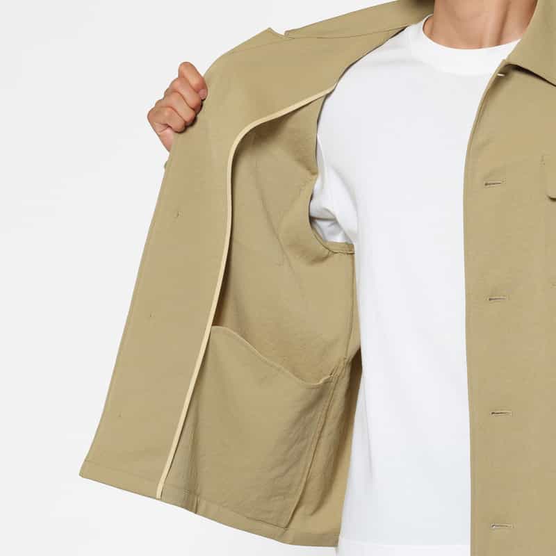 BARNEYS NEW YORK ウォッシャブルCPOジャケット BEIGE