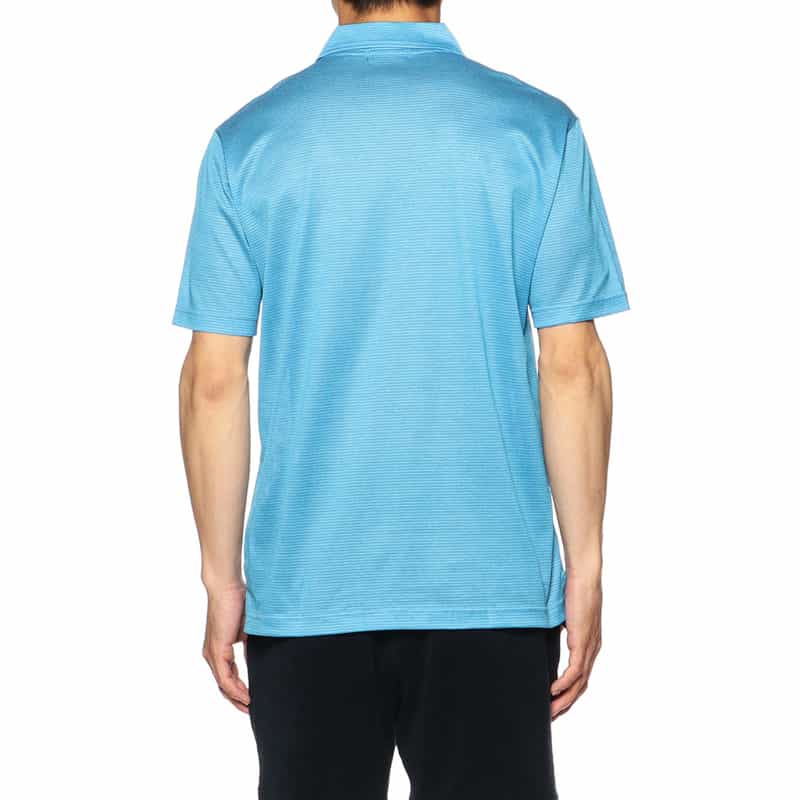 BARNEYS NEW YORK ジャージーポロシャツ BLUE
