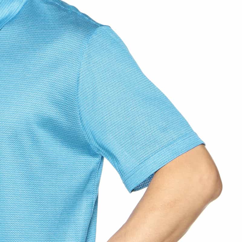 BARNEYS NEW YORK ジャージーポロシャツ BLUE